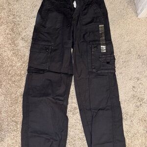 Women’s Black Cargo Pants - size 4 American eagle